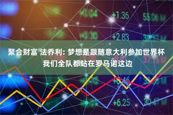 聚合财富 法乔利: 梦想是跟随意大利参加世界杯 我们全队都站在罗马诺这边